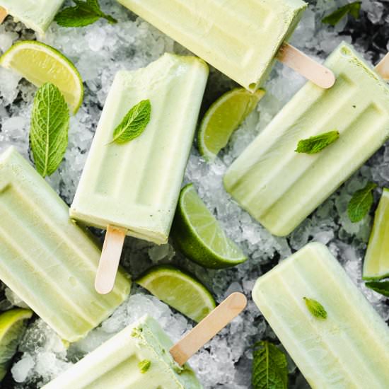 Mojito Popsicles