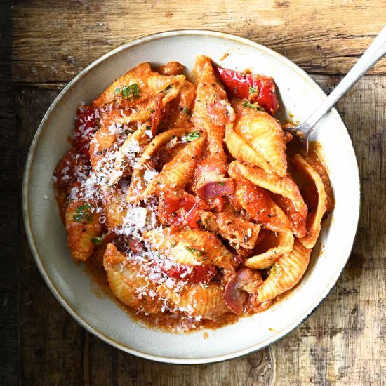 BBQ Bacon Pasta