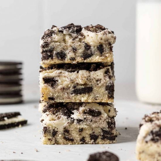 Oreo Cookie Bars