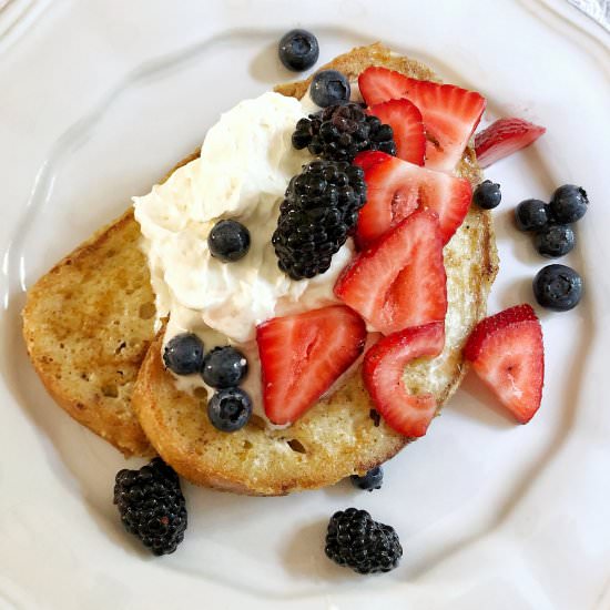 French Toast with Mascarpone