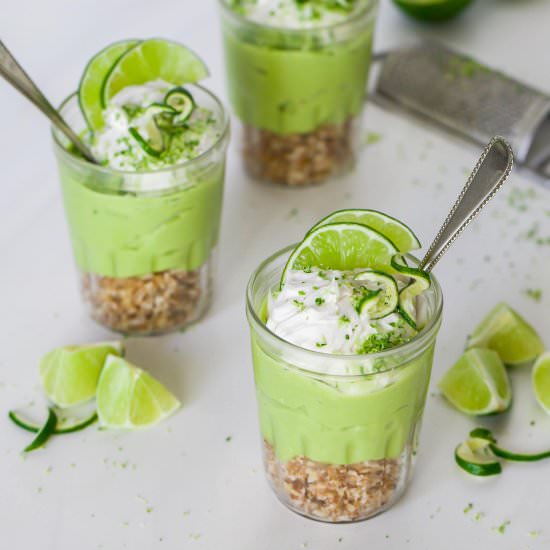 Key Lime Pie Jars