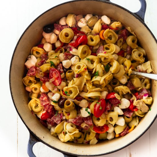 Italian Tortellini Pasta Salad