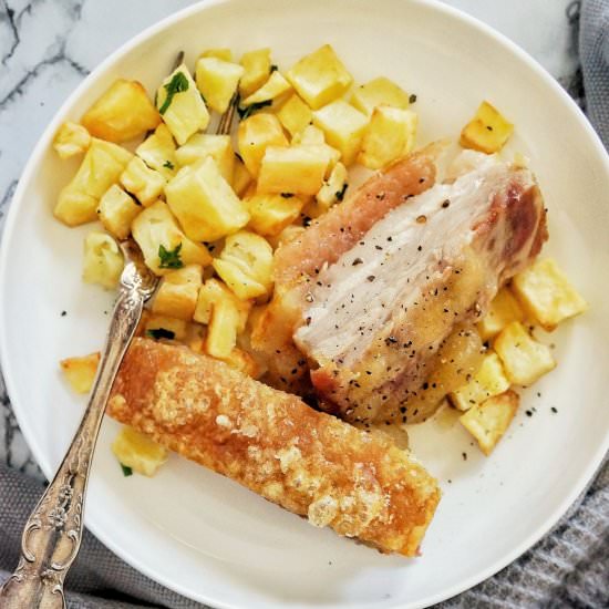 Air Fryer Pork Belly