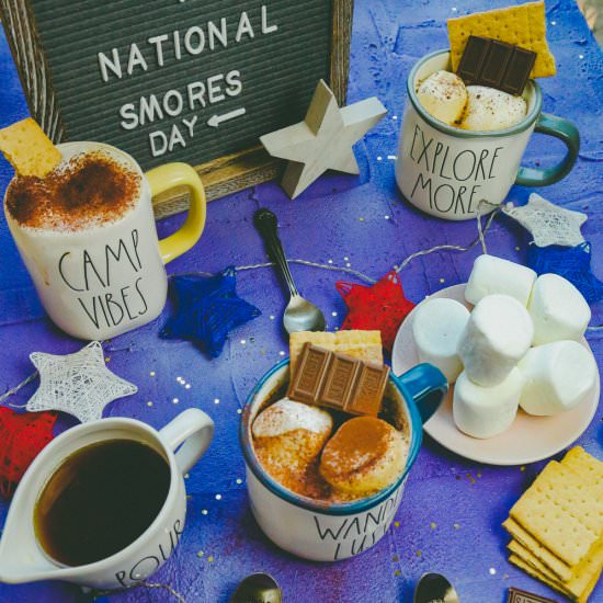 Easy Toasted S’mores Coffee