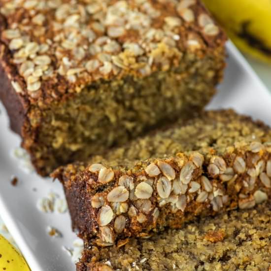Oat Flour Banana Bread