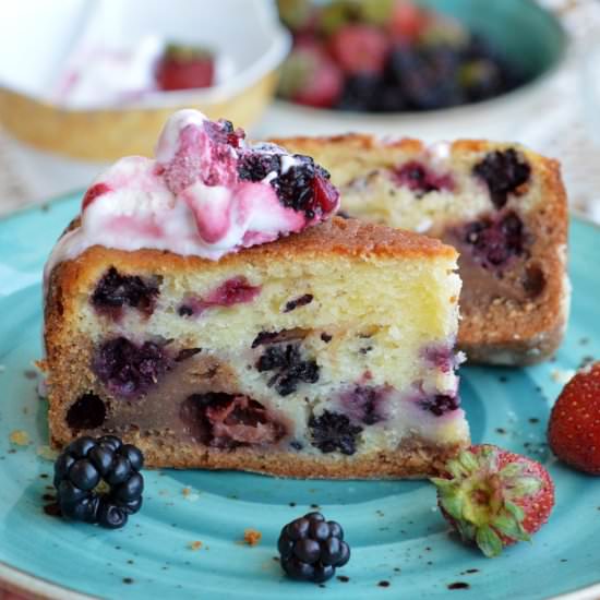 Blackberries Wild Strawberries Pie