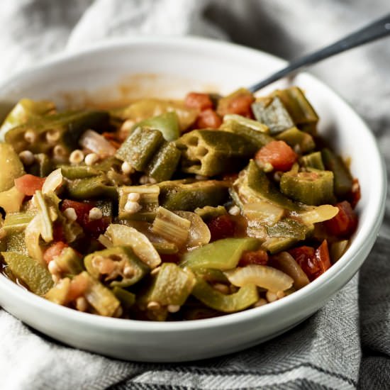 Smothered Okra