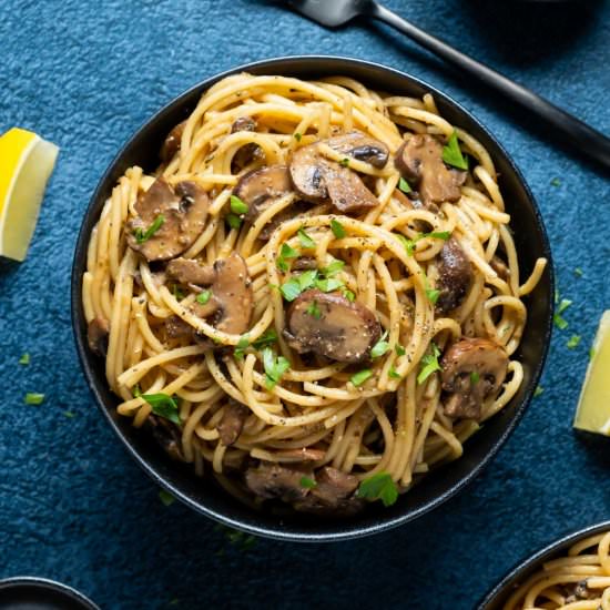 Mushroom Pasta