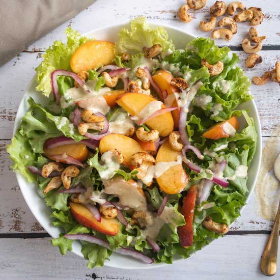 Summer Peach Salad
