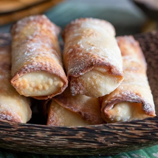 Banana Spring Rolls