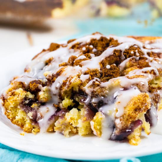 Blueberry Pie Coffee Cake