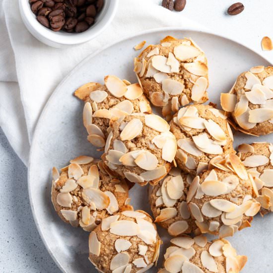 Gluten-Free Coffee Almond Cookies