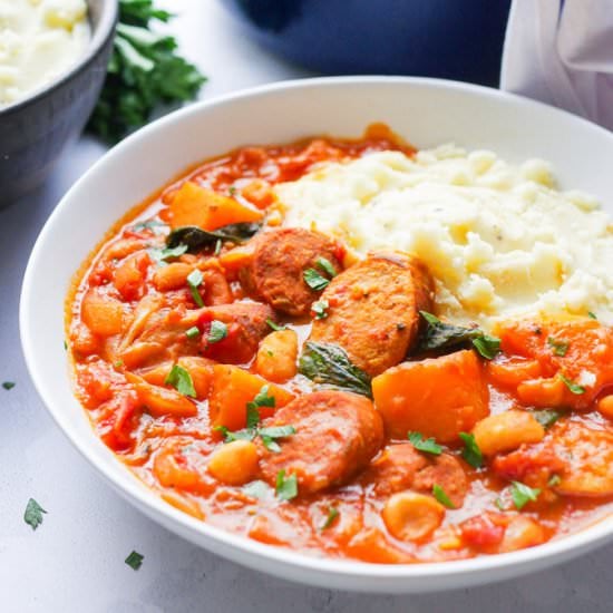 Sausage and Bean Casserole
