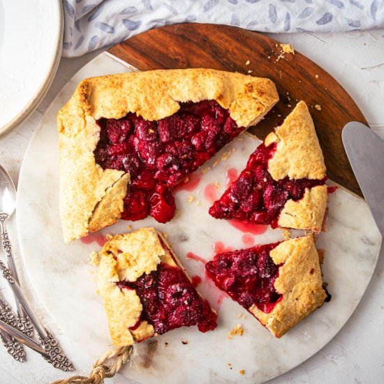 Raspberry Galette
