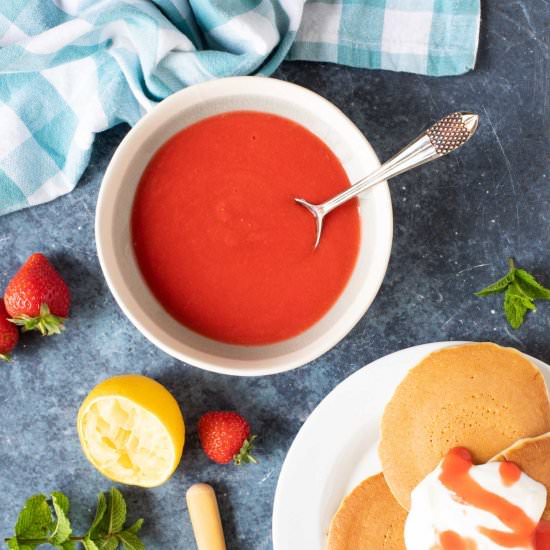 Easy Strawberry Coulis