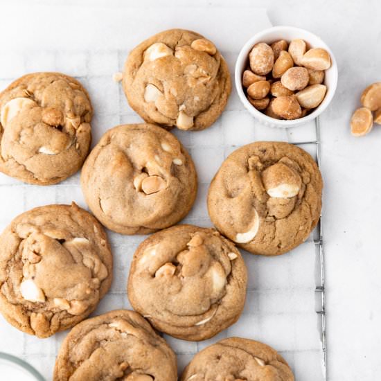 White Chocolate Macadamia Cookies