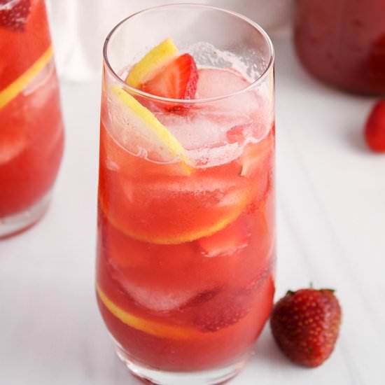 Strawberry Acai Lemonade