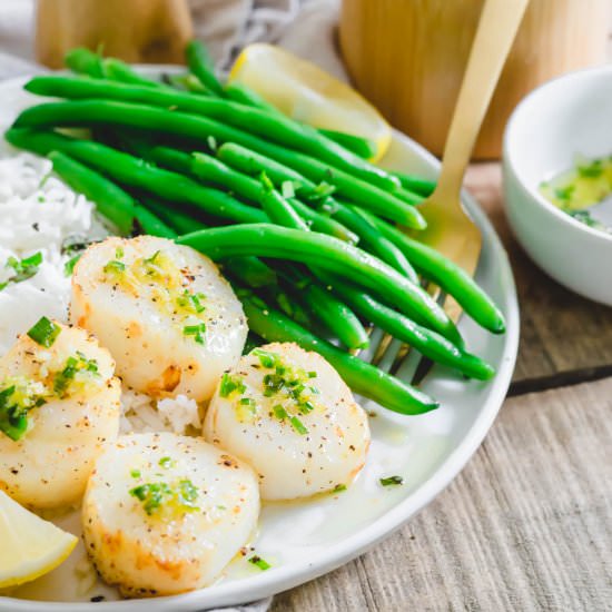 Air Fryer Scallops