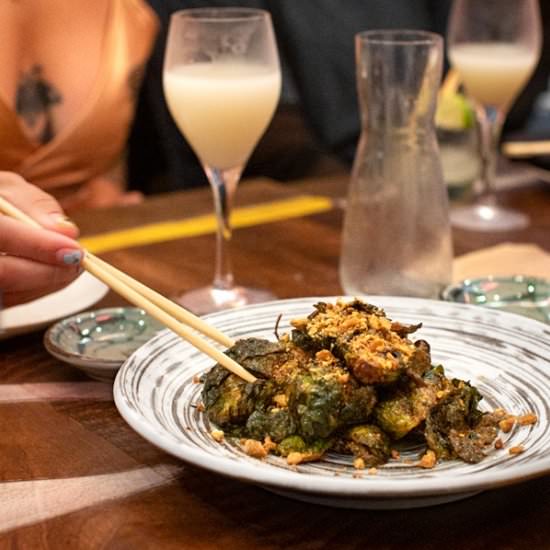 Yuzu-Miso Brussels Sprouts
