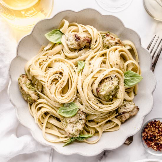 Chicken Pesto Pasta