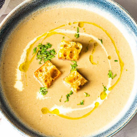 Easy mushroom soup recipe