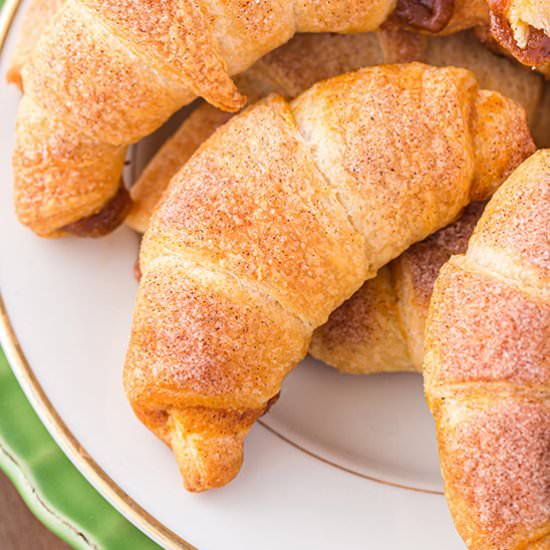 Pumpkin Pecan Crescent Rolls