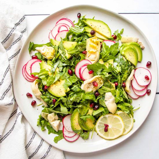 Lemony Arugula Salad