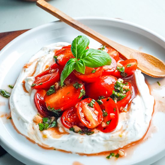 Mediterranean Marinated Tomatoes