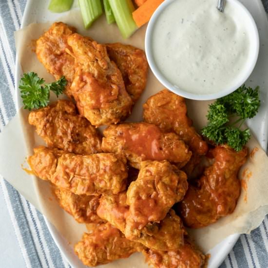 Seitan Buffalo Wings