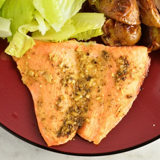Lemon and Garlic Salmon