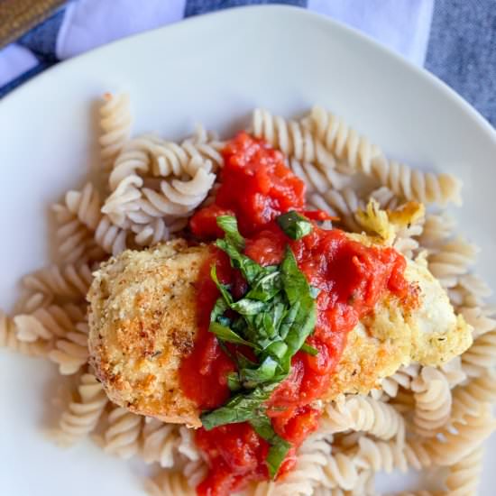 Parmesan Less Chicken