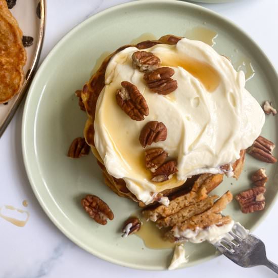 Carrot Cake Pancakes