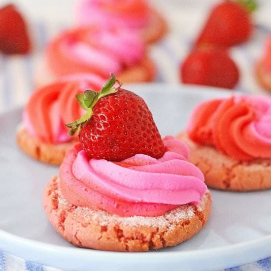 STRAWBERRY COOKIES