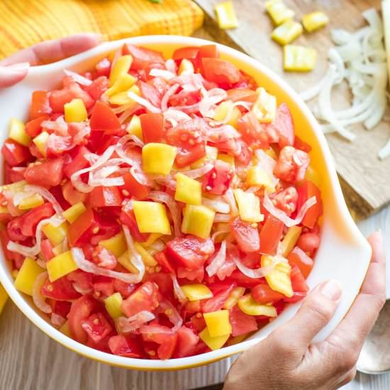 Tomato and Onion Salad