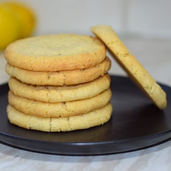 Lemon Almond Shortbread