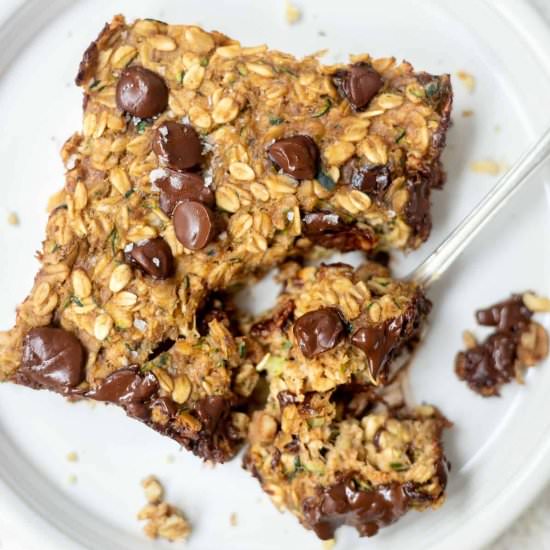 Zucchini Bread Baked Oatmeal