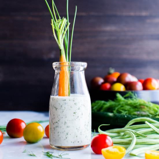 Ranch Dressing with Greek Yogurt