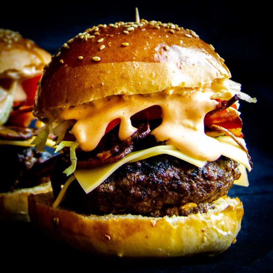 My Ultimate Bacon Cheeseburger