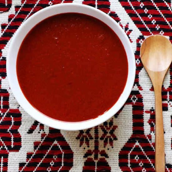 Guajillo Chile Salsa