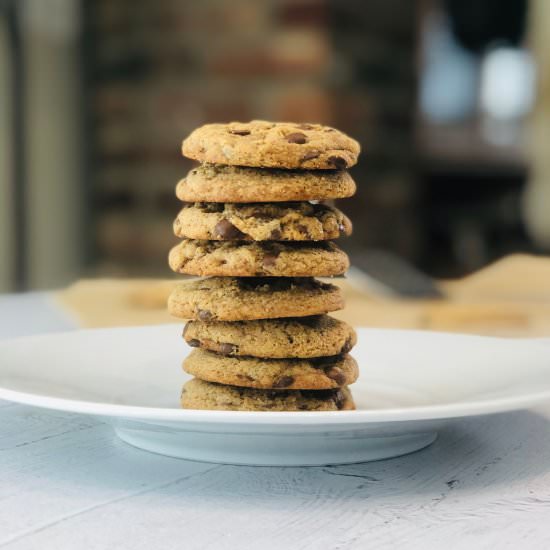 Vegan Chocolate Chip Cookies