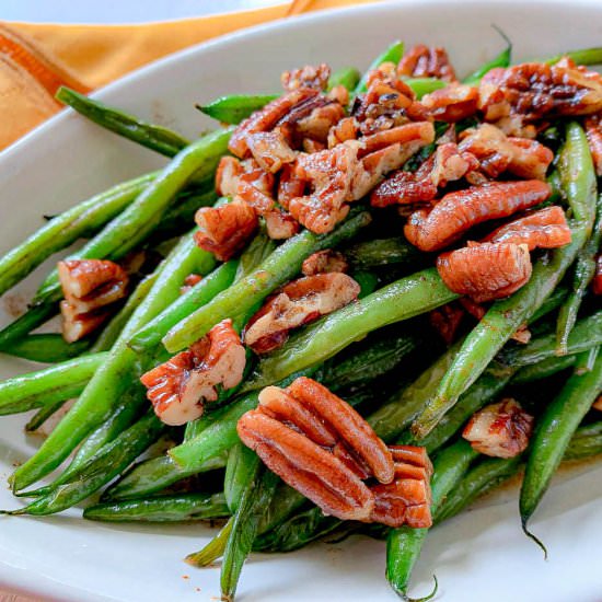 Brown Butter French Green Beans