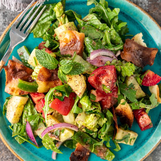 Lebanese Fattoush