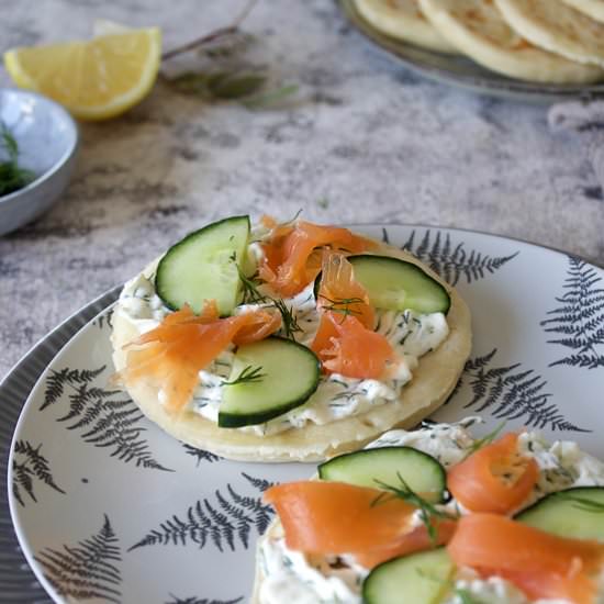 salmon and dill cream polarbröd