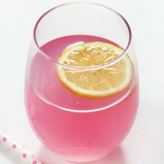 Homemade Naturally Pink Lemonade