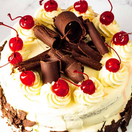 Black Forest Cake Recipe