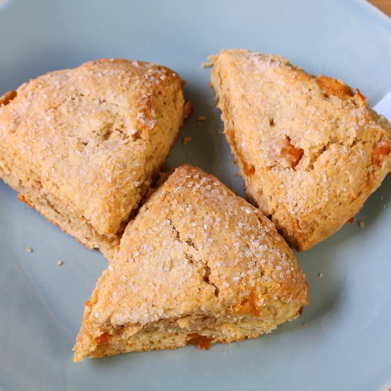 Peach  Scones