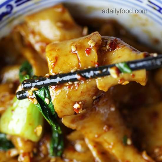 Chinese classic biang biang noodles