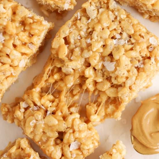 Peanut Butter Rice Krispies Treats