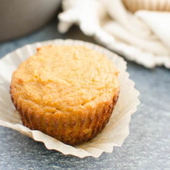 Paleo Coconut Flour Cornbread