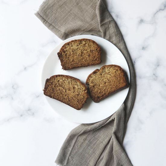 Copycat Starbucks Banana Bread